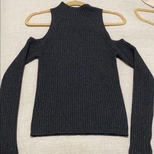 369 CASHMERE SWEATER XS CHARCOAL GRAY Brand New Never Worn